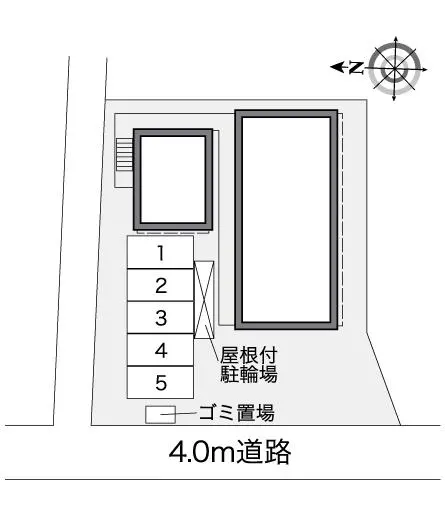 ★手数料０円★福生市熊川　月極駐車場（LP）